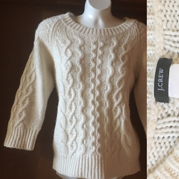 J. Crew Sweaters - SOFT J. Crew fisherman sweater